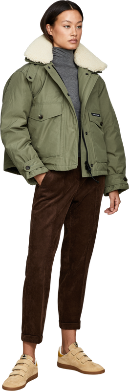 Cordhose 'Krystal' Dunkelbraun