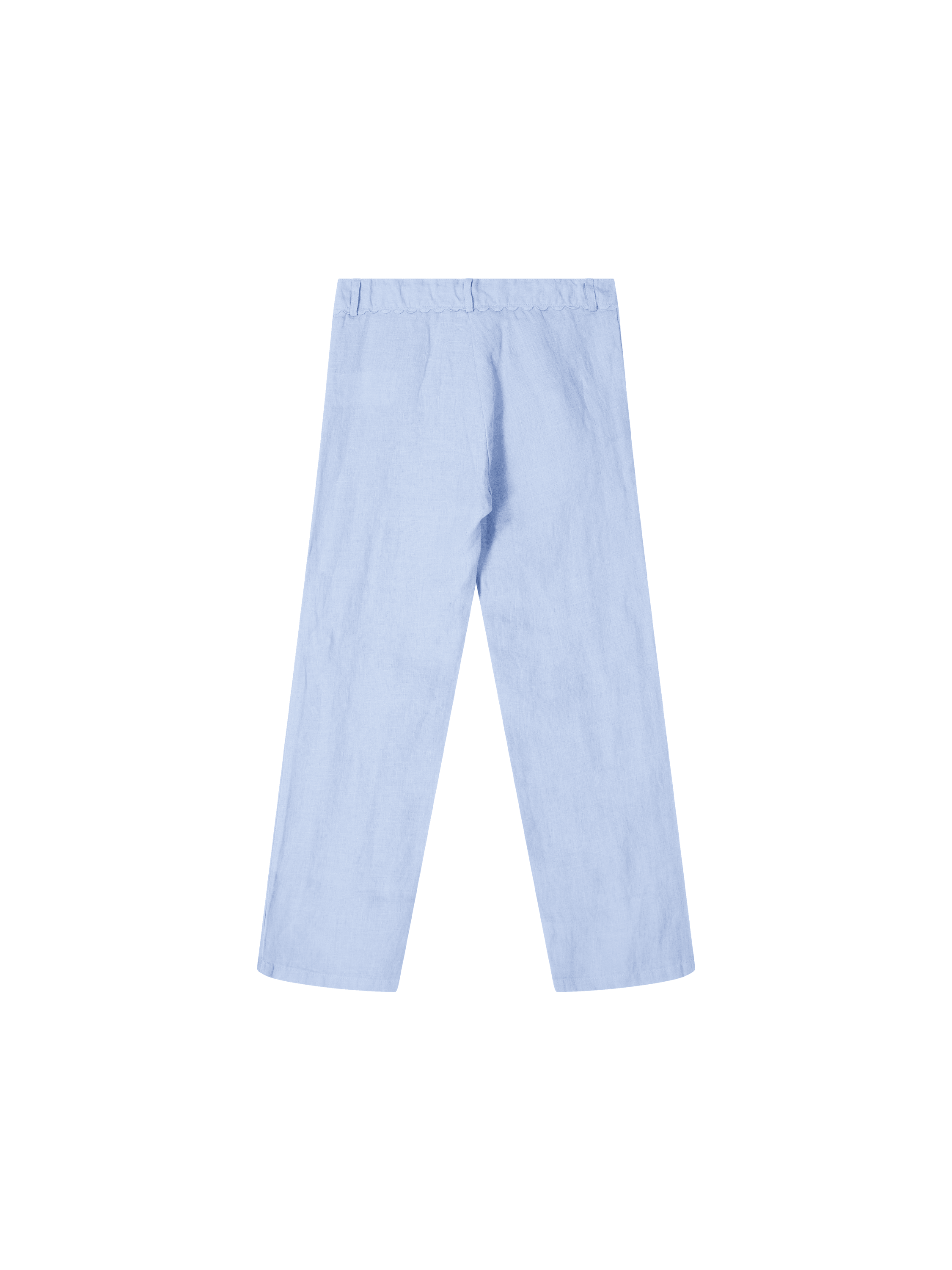 Tartine et Chocolat Leinenhose Hellblau, Rückansicht – UNGER.DE
