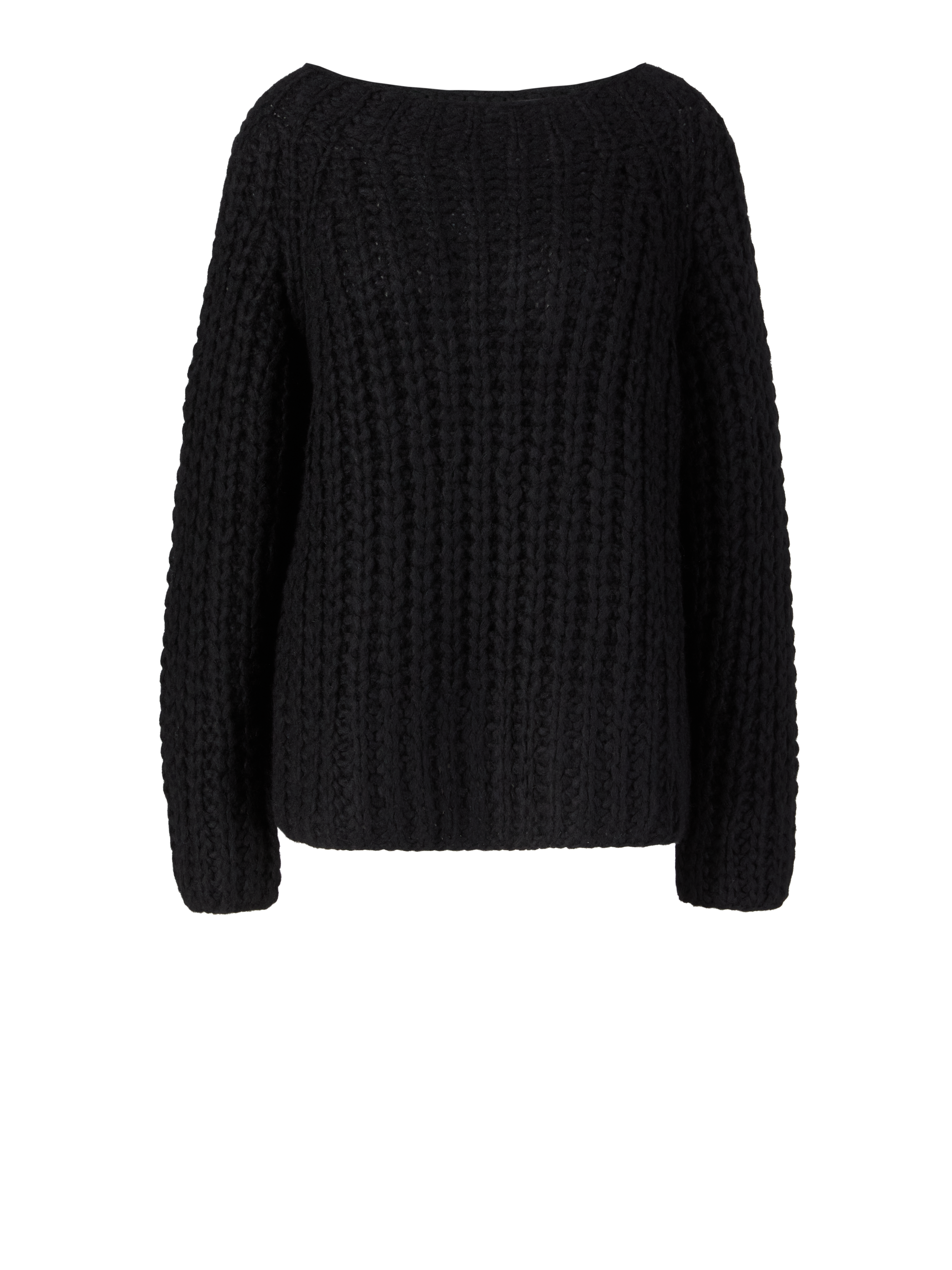 Cashmere-Seidenstrickpullover 'Valencia' in Schwarz