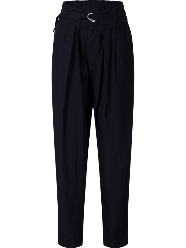 Bluse 'Kelmon' aus besticktem Baumwollvoile Schwarz
