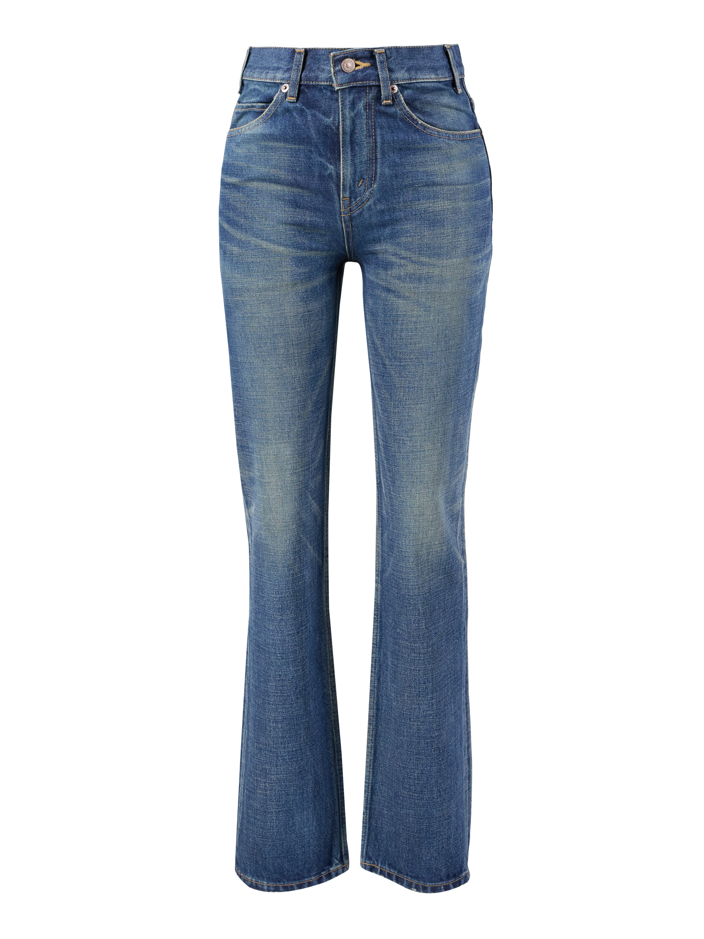 Straight-Leg Jeans 'Françoise' in Blau 