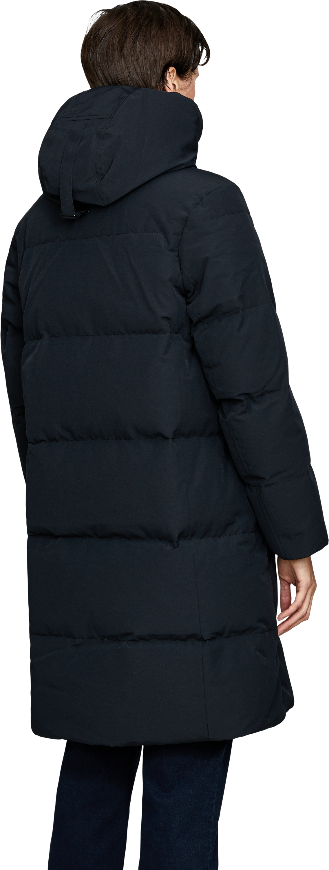 Canada Goose Parka 'Louise' mit Daunen Schwarz, Rückansicht – UNGER.DE