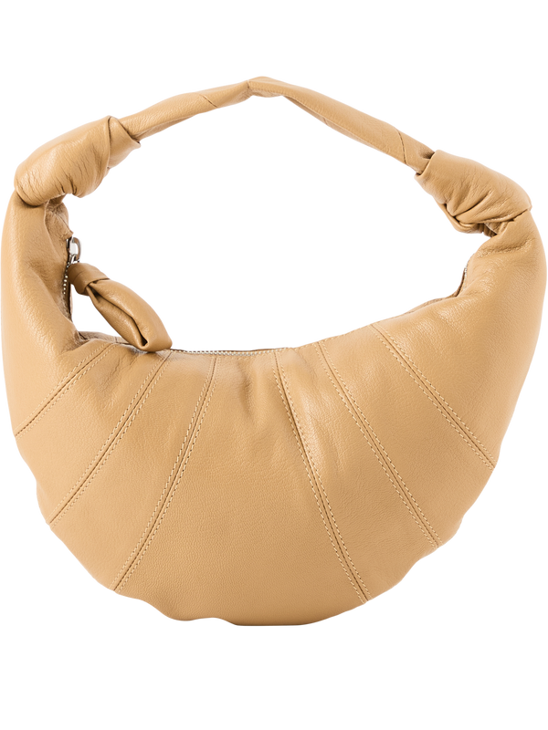 'Fortune Croissant Mini' handbag in Butternut