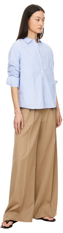 Gestreiftes Hemd 'Stina' Blau