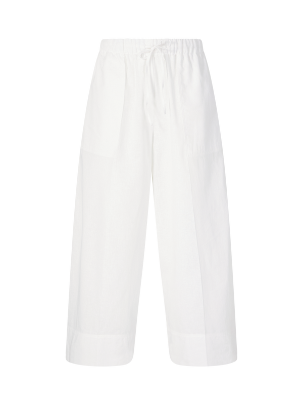 Weite Hose 'Summer' Weiß