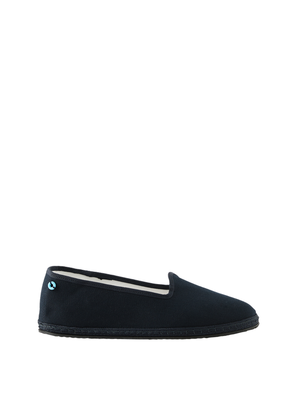 Slipper 'Modigliani Canvas' Blu Notte