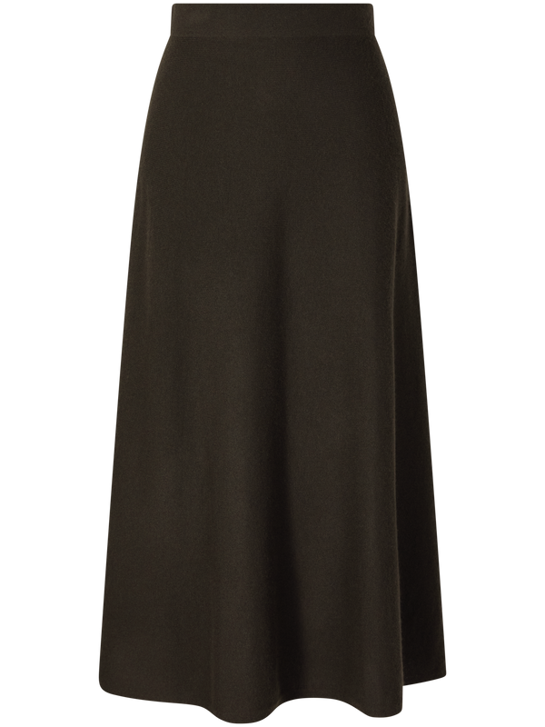 Drapierter Cashmere-Rock 'Torie' Dark Fern