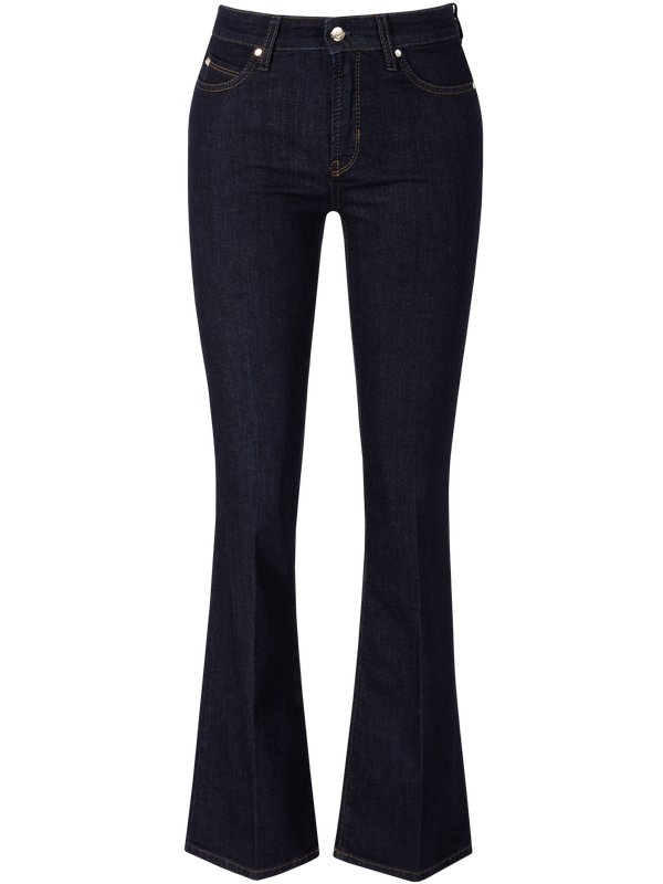 Flared leg jeans 'Paris Flared' dark blue