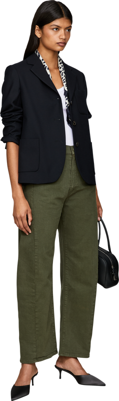 Wollblazer 'Brea' Schwarz
