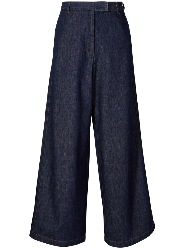 Wide-Leg Jeans 'Penn' Marineblau
