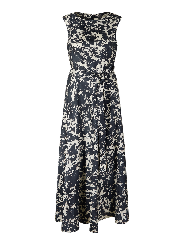 Seidenkleid 'Martina' Marineblau