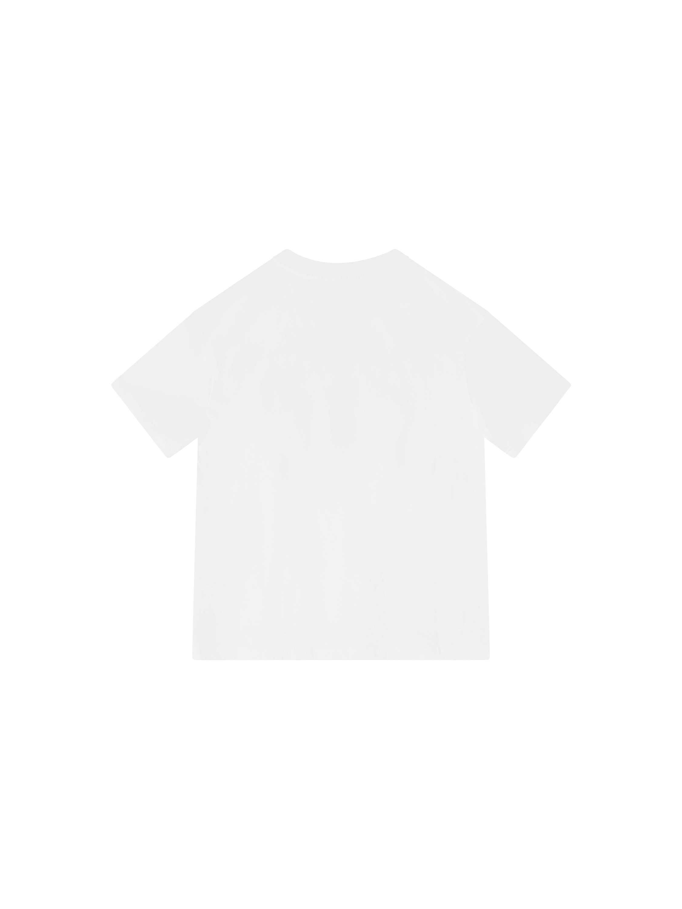 Vilebrequin T-Shirt mit Turtle Print Weiß, Rückansicht – UNGER.DE