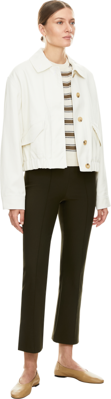 Bomberjacke Crème