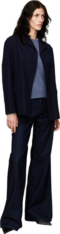 Cashmere-Pullover mit Rundhalsausschnitt De Nimes