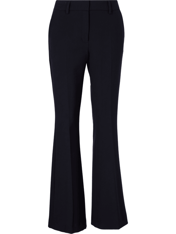 Weite Wollhose 'Fiamma Boy' Marineblau