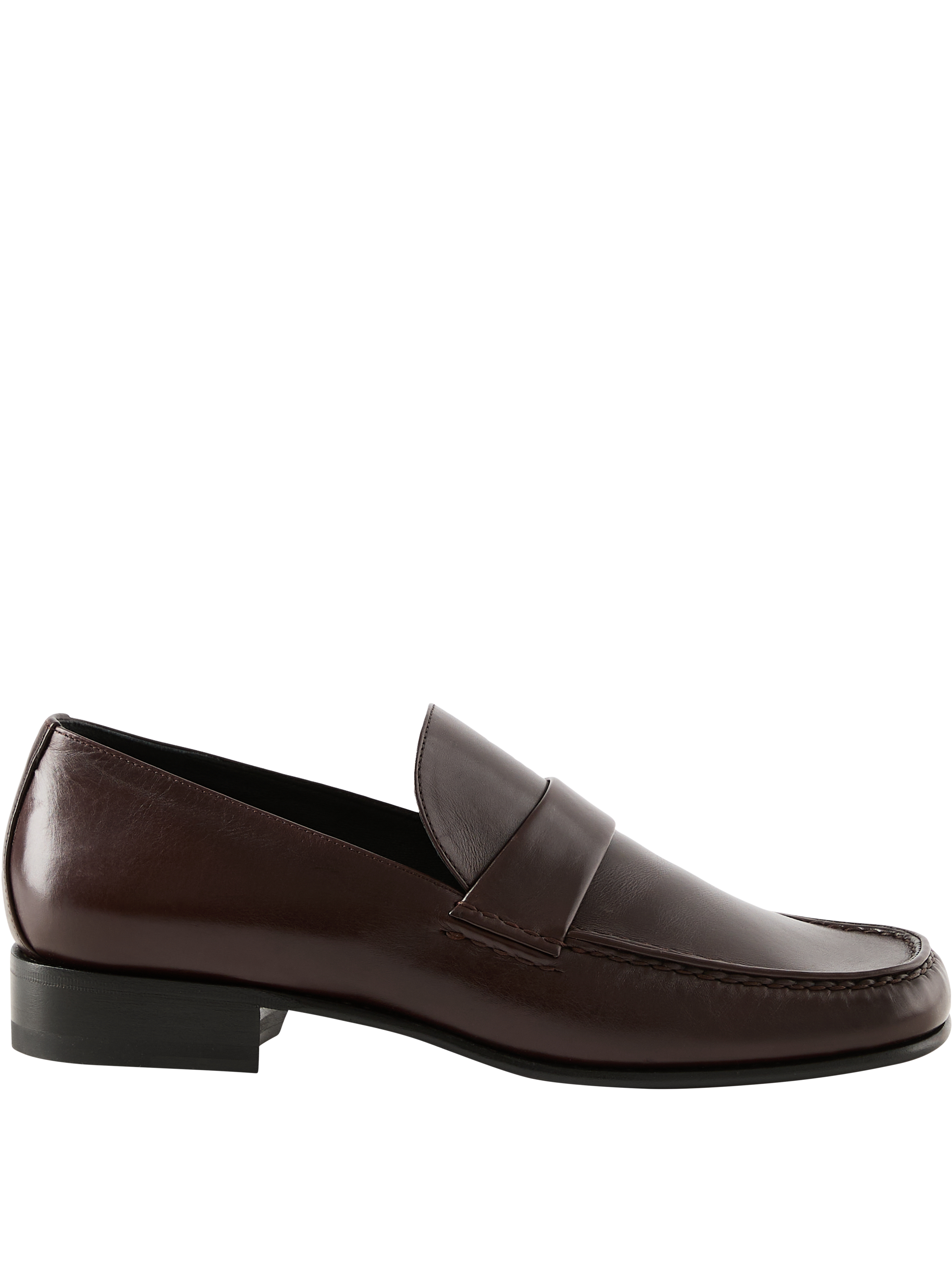 Loafer 'Man' aus Kalbsleder Schokoladenbraun