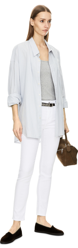 Slim-Fit Jeans 'Kimberly' Weiß