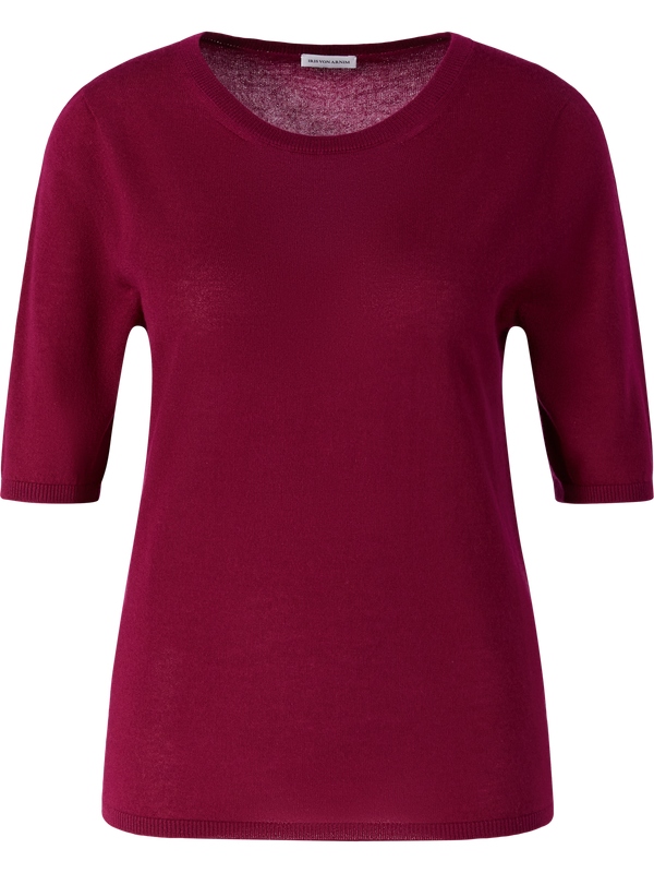 Superfine Cashmere 'Lily' T-Shirt Rubin