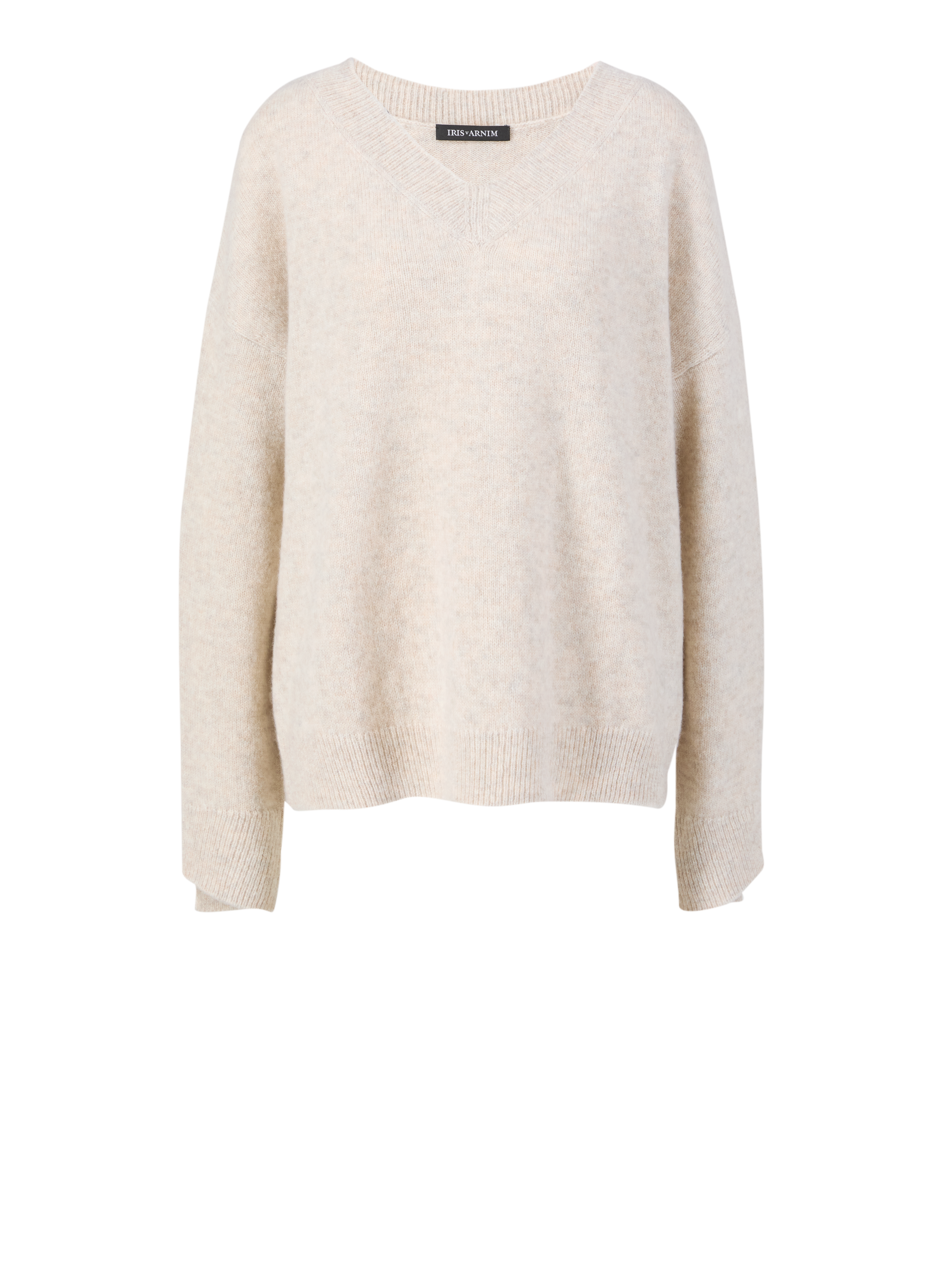 Cashmere-Seidenpullover 'Swan' Alabaster