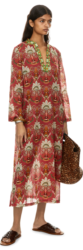 Kaftan 'Giada' Rot