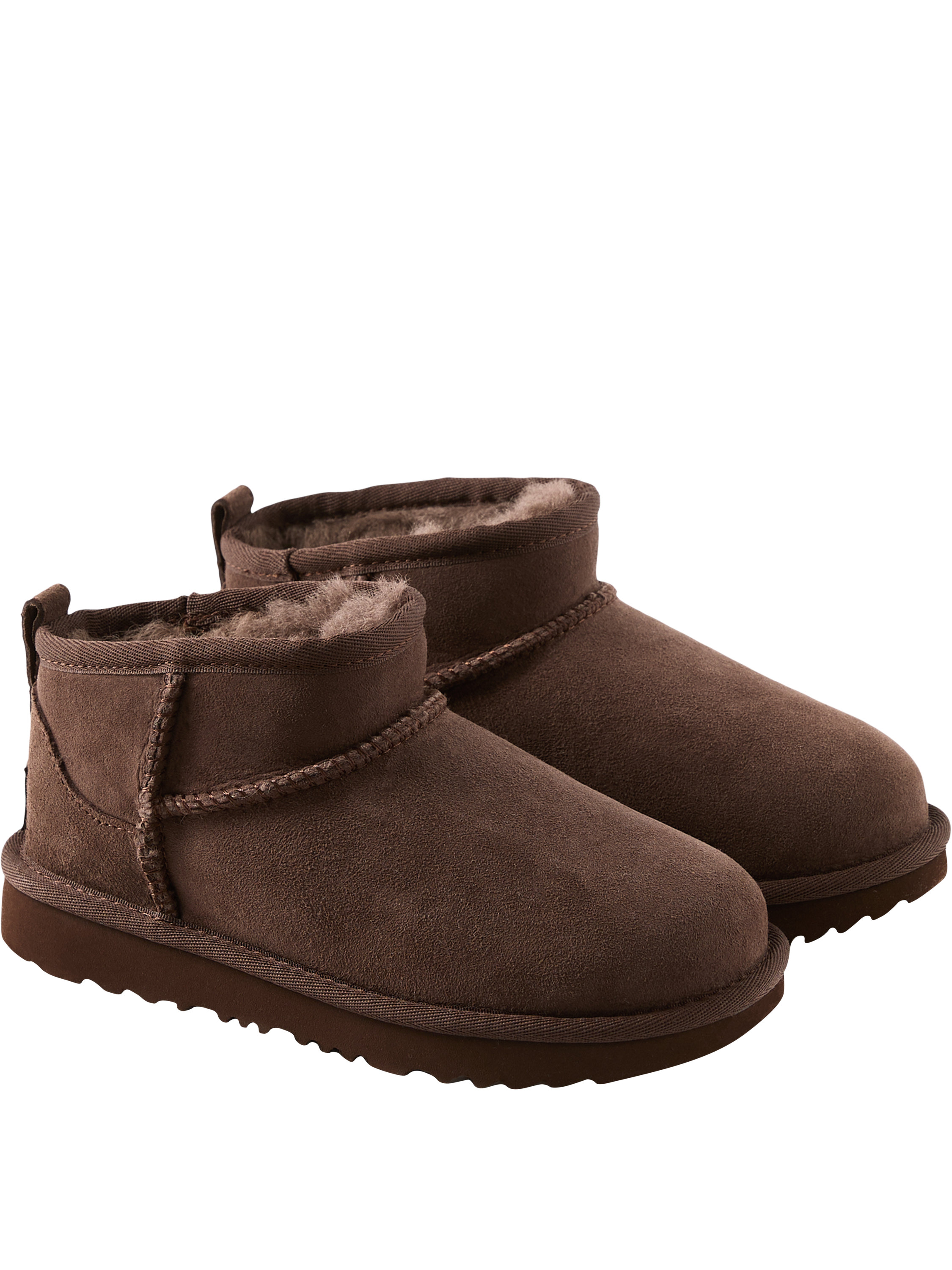 UGG Kids Boots 'Kids Classic Ultra Mini' Burnt Cedar, Produktansicht – UNGER.DE