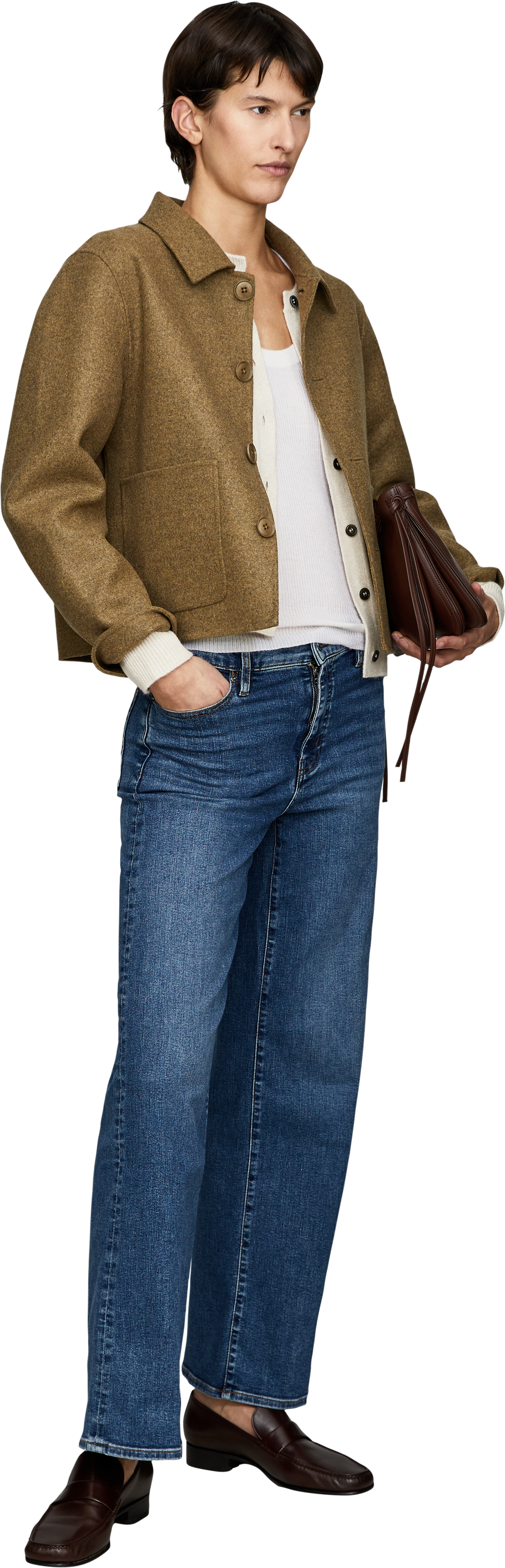 extreme cashmere x Woll-Cashmere-Jacke 'n°463 Mover' Hunter – UNGER.DE