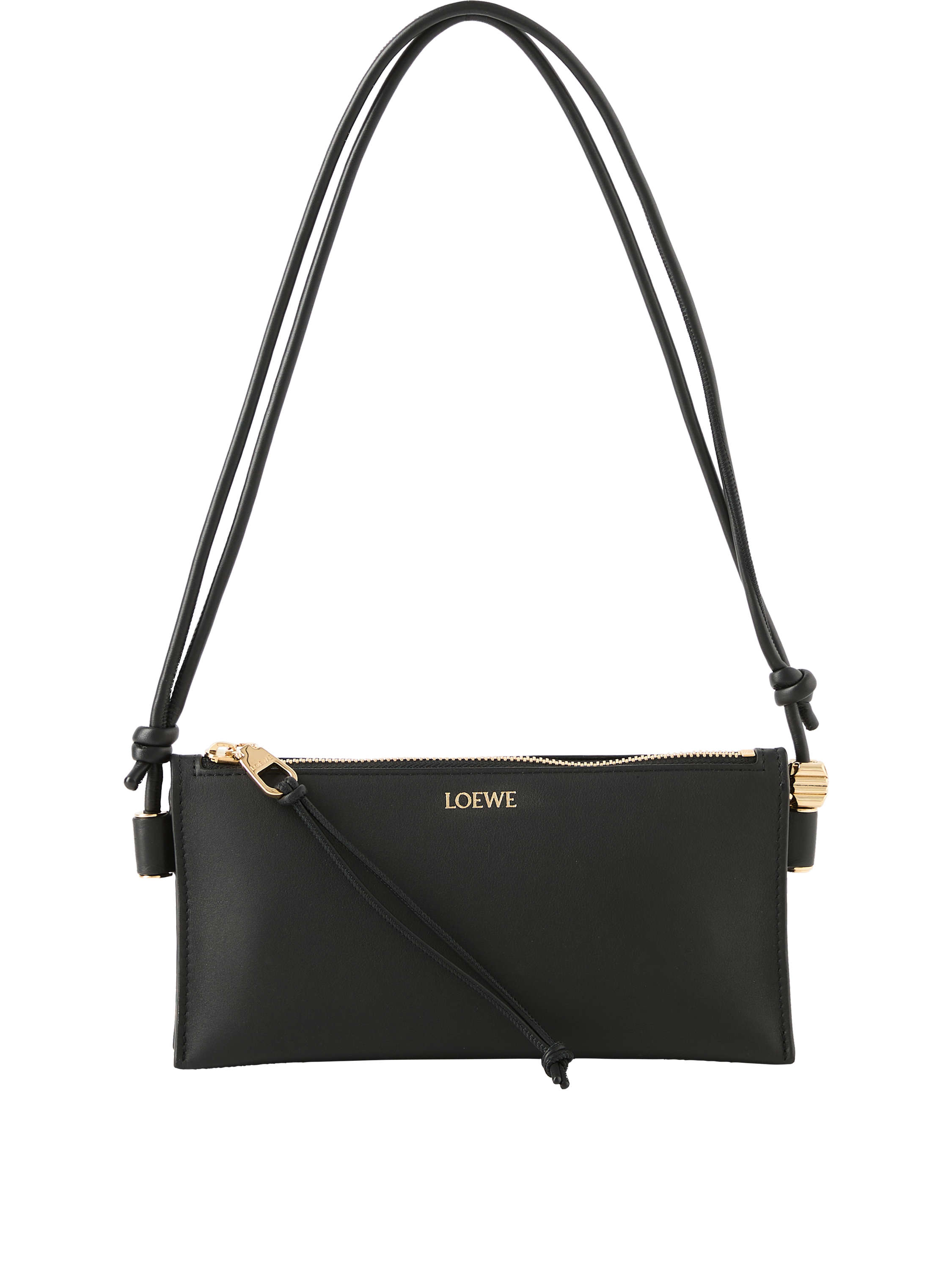 Pouch 'Joya' aus Kalbsleder Schwarz
