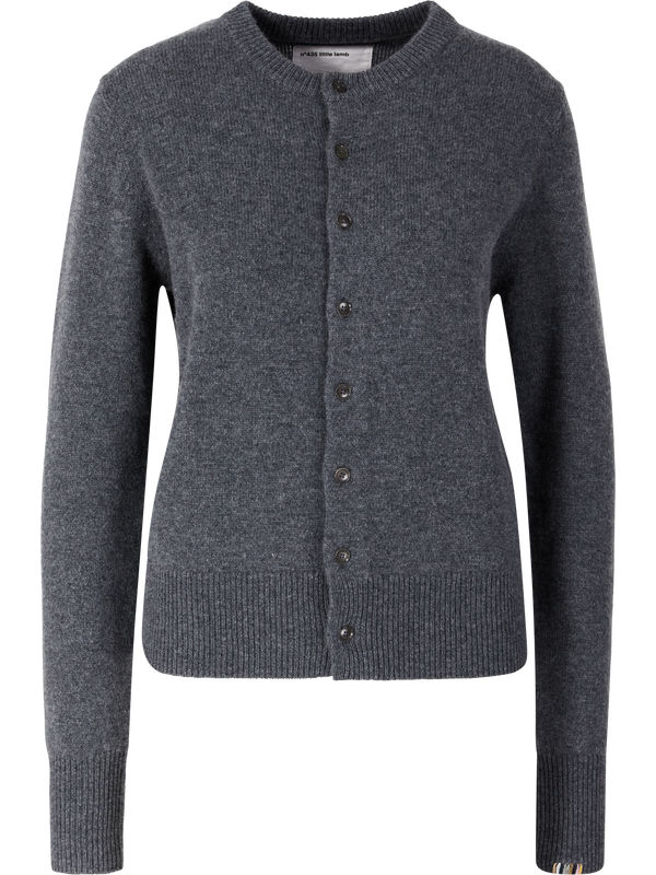 'n°435 Little Lamb' Felt cashmere cardigan