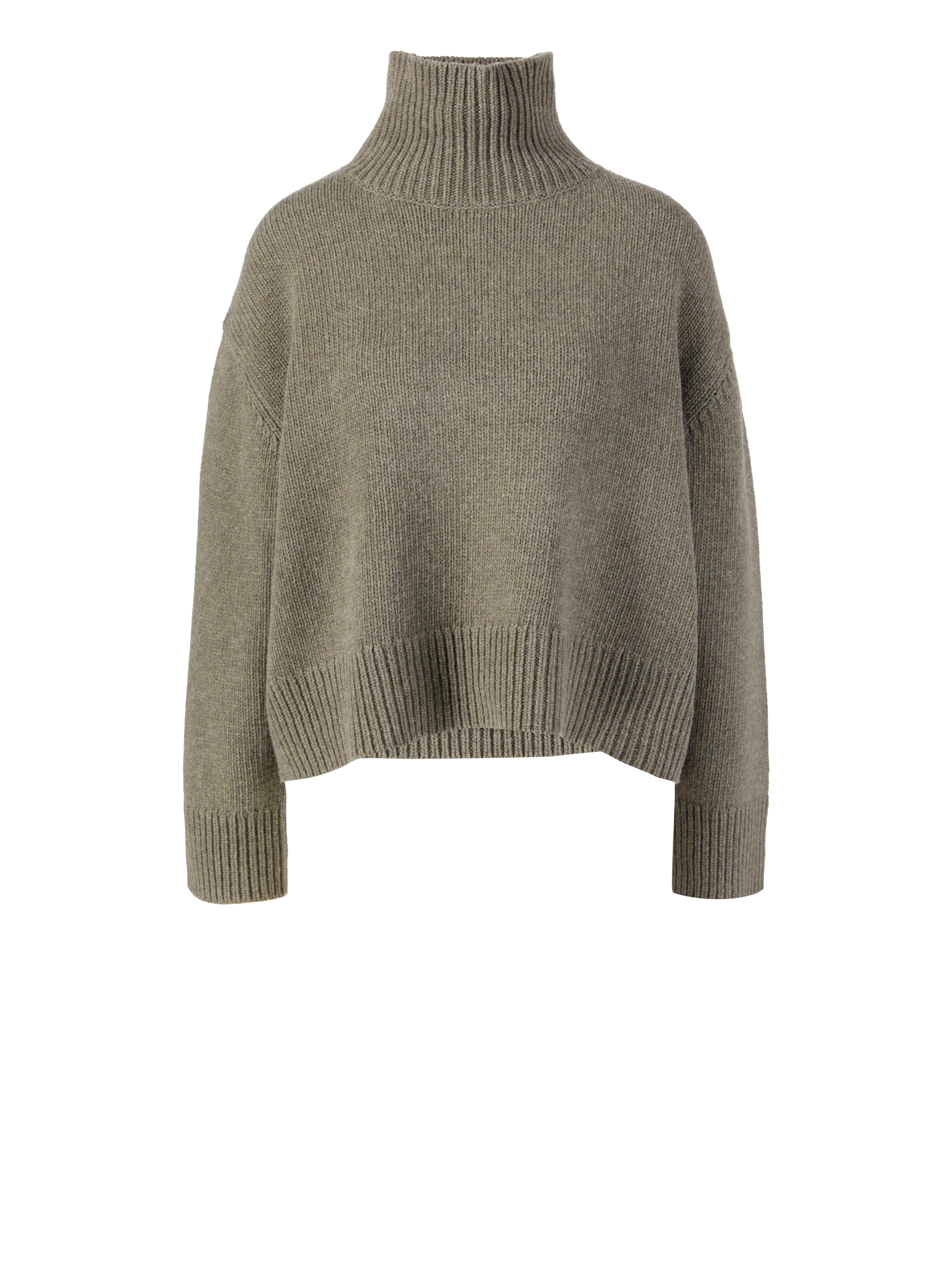 Wollpullover 'Omaira' Khaki