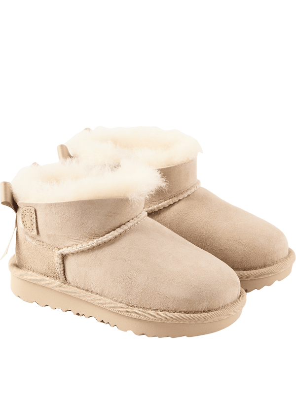 Boots 'Ultra Mini Bailey Bow' Sand