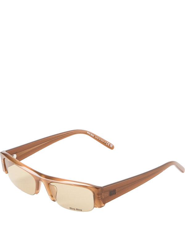 'Vedette' Sunglasses in Olive Green