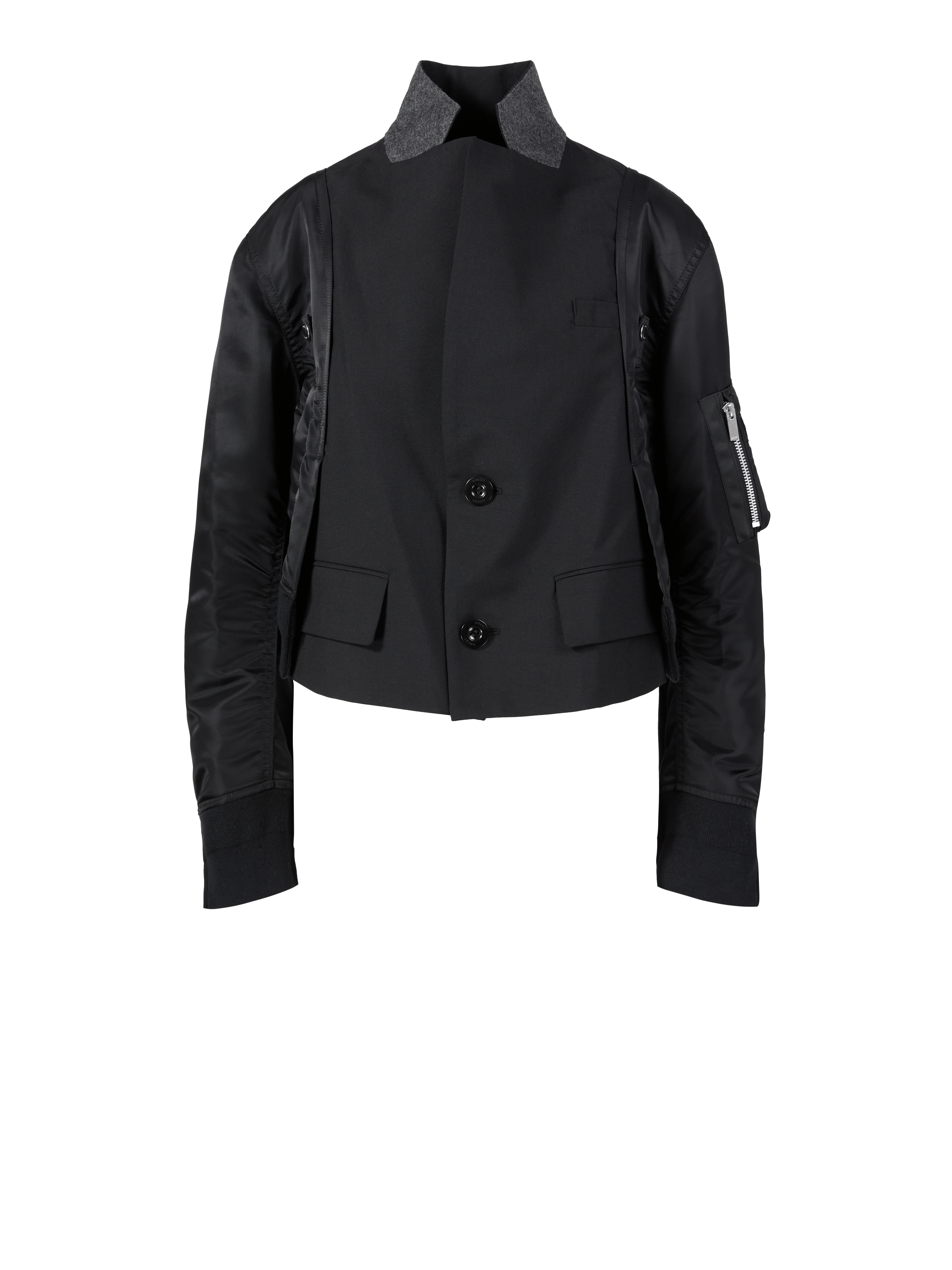 Bomberjacke Schwarz