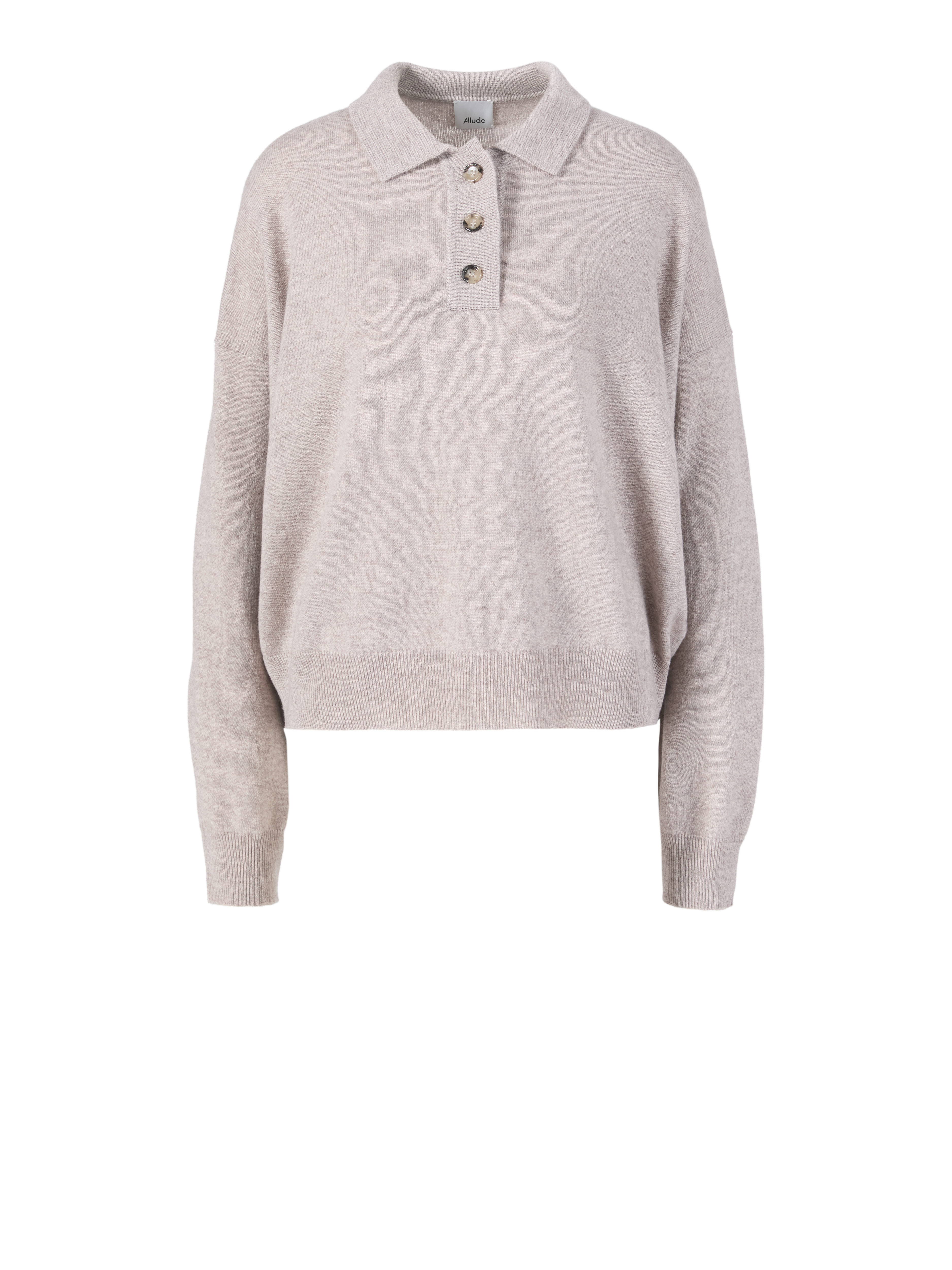 Woll-Cashmere-Pullover Braun