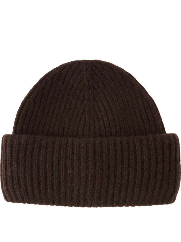 Cashmere-Beanie Espresso