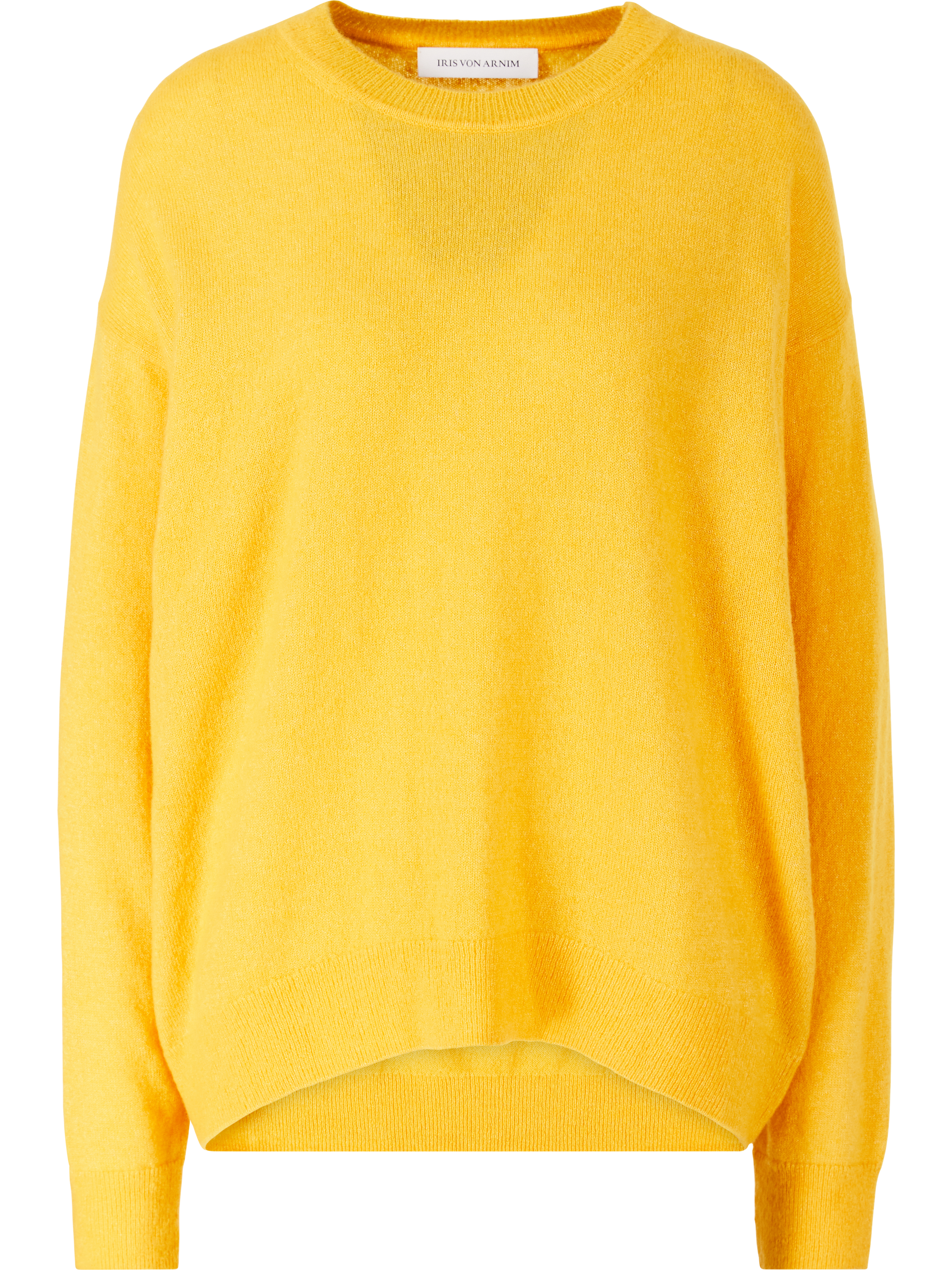 Iris von Arnim Cashmere-Seidenpullover 'KALENA 50' Soleil, Produktansicht – UNGER.DE