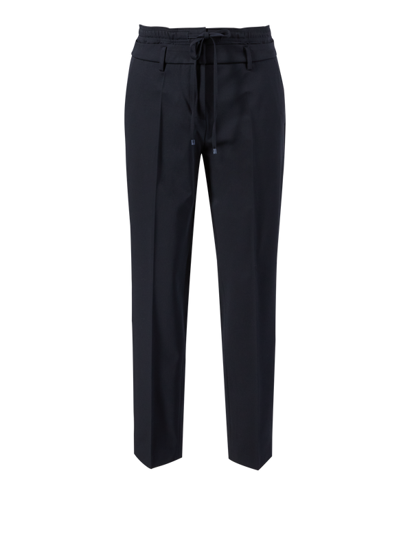 Stoffhose 'Karen' Marineblau