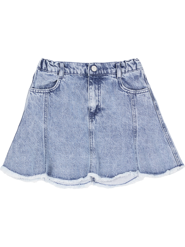 'Ridge' denim skirt, blue