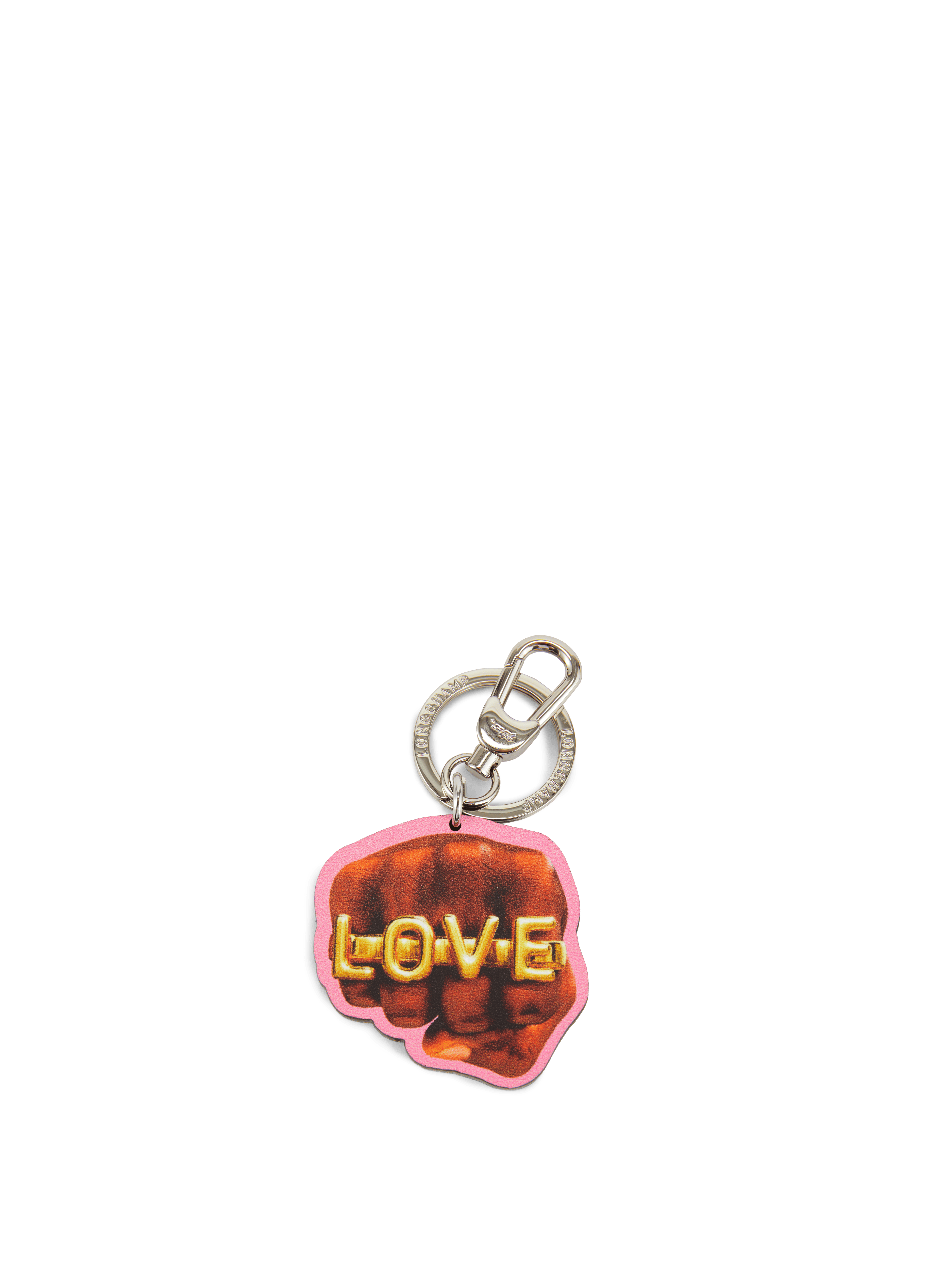 Schlüsselanhänger 'Key Ring Le Pliage Love' Pink