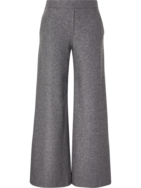 Weite Stoffhose 'Naley' Grau