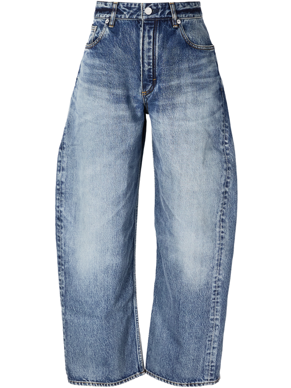 'Rodeo' Wide-Leg Jeans – Blue