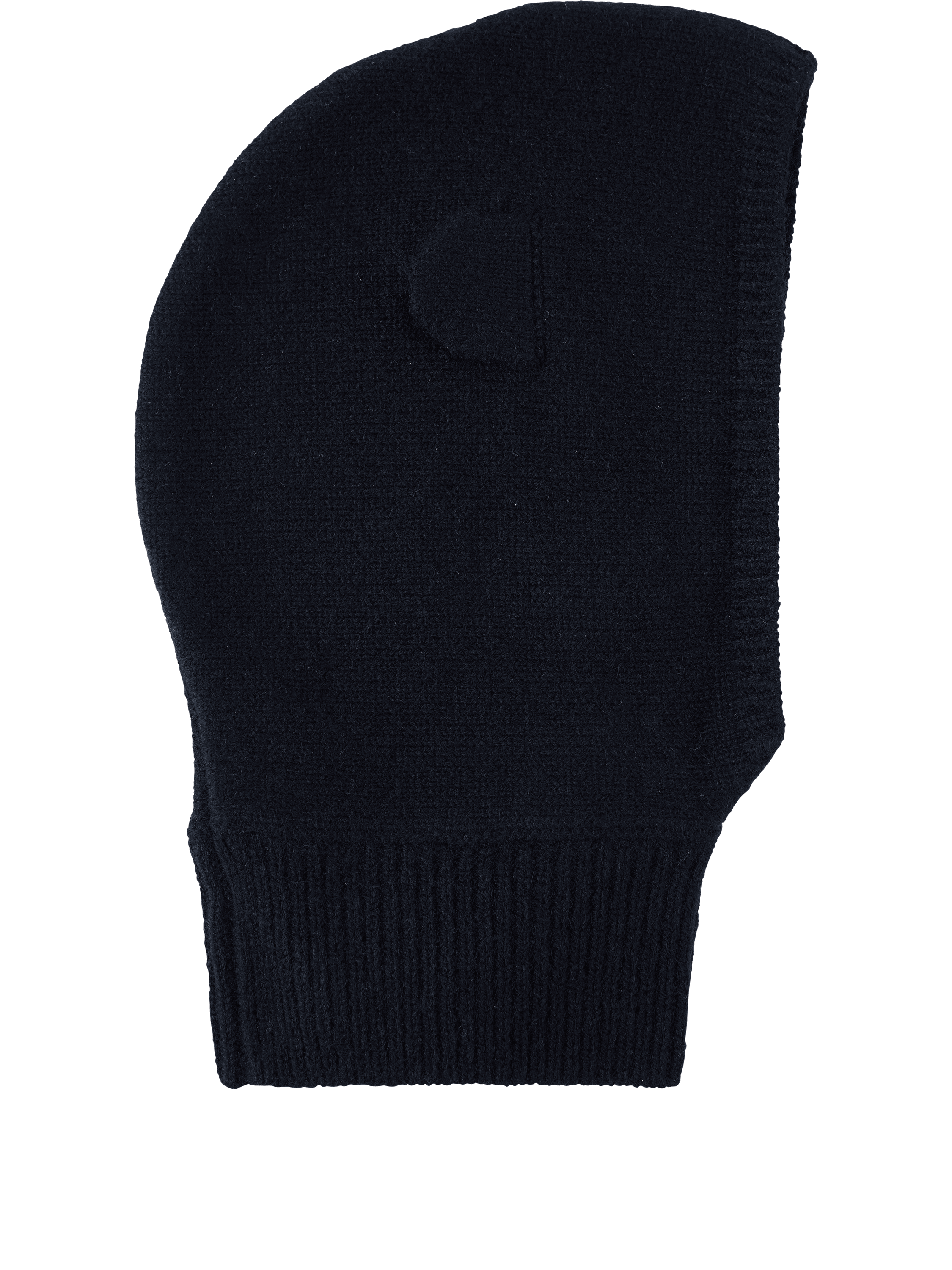Tartine et Chocolat Cashmere balaclava with bear ears navy blue, Front view – UNGER.DE