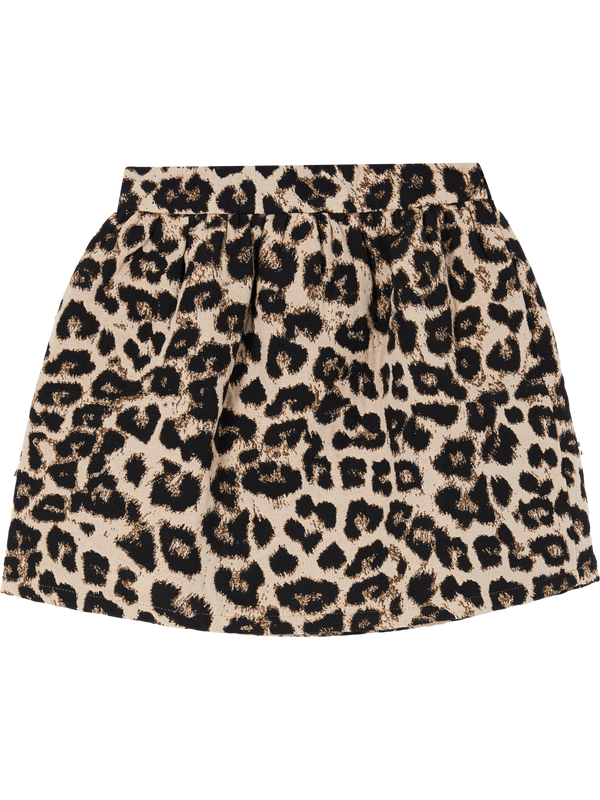 Rock 'Moosie' mit Leopardenmuster Braun