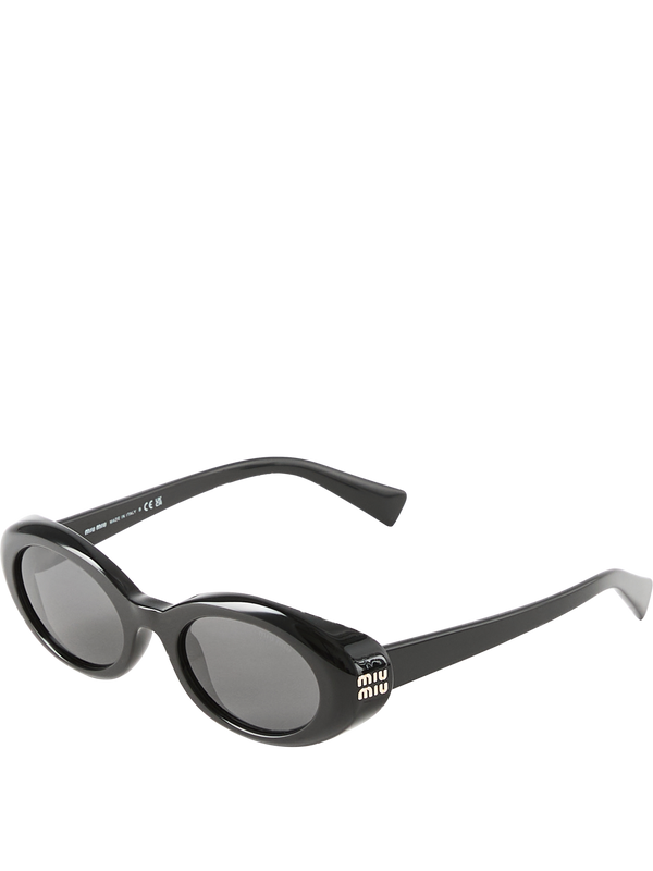 Oval sunglasses black/dark grey