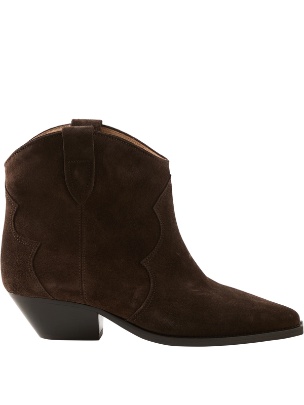 Stiefeletten 'Dewina' Dunkelbraun