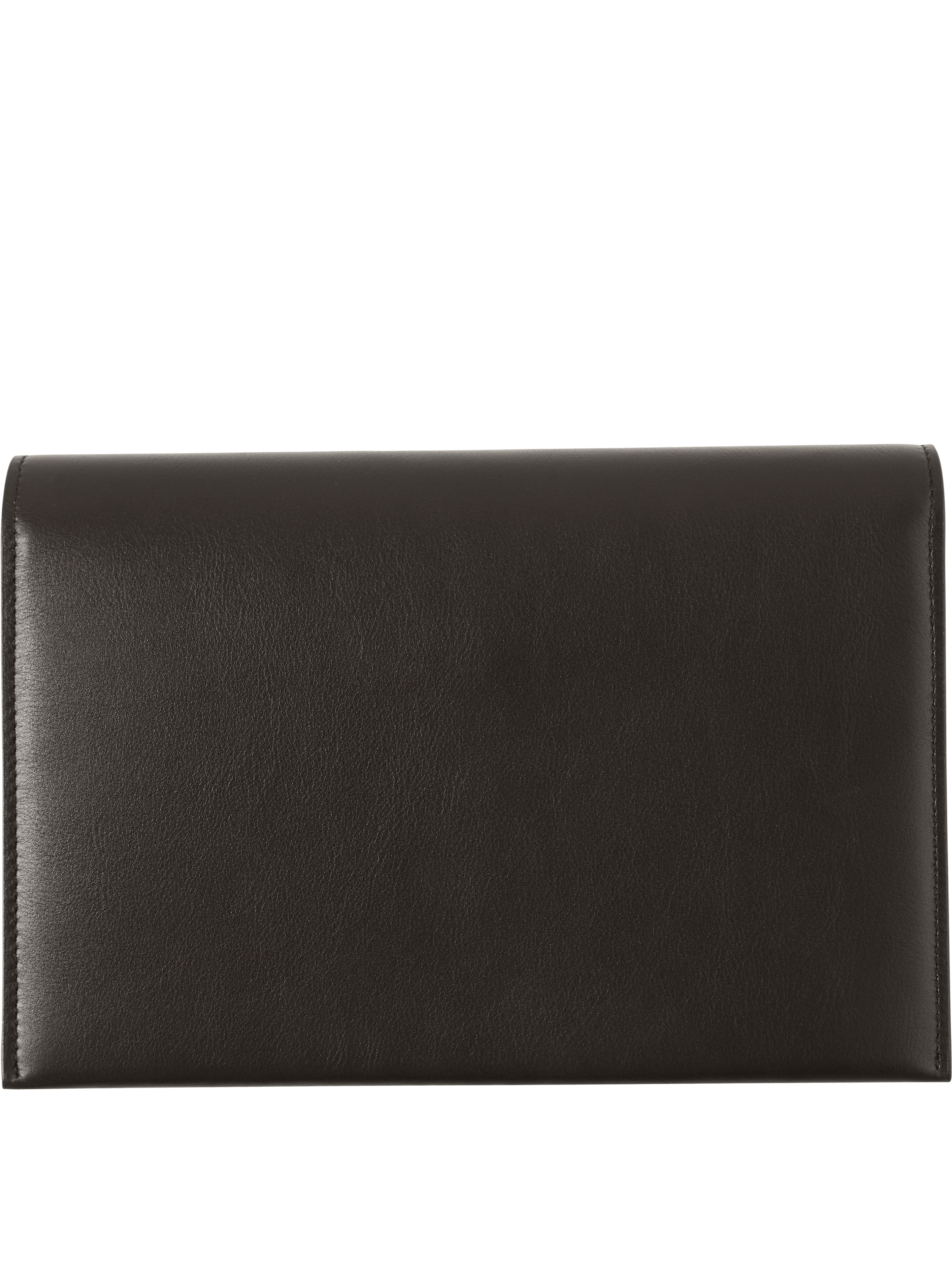 The Row Tasche 'New Travel' Dunkelbraun, Frontansicht – UNGER.DE