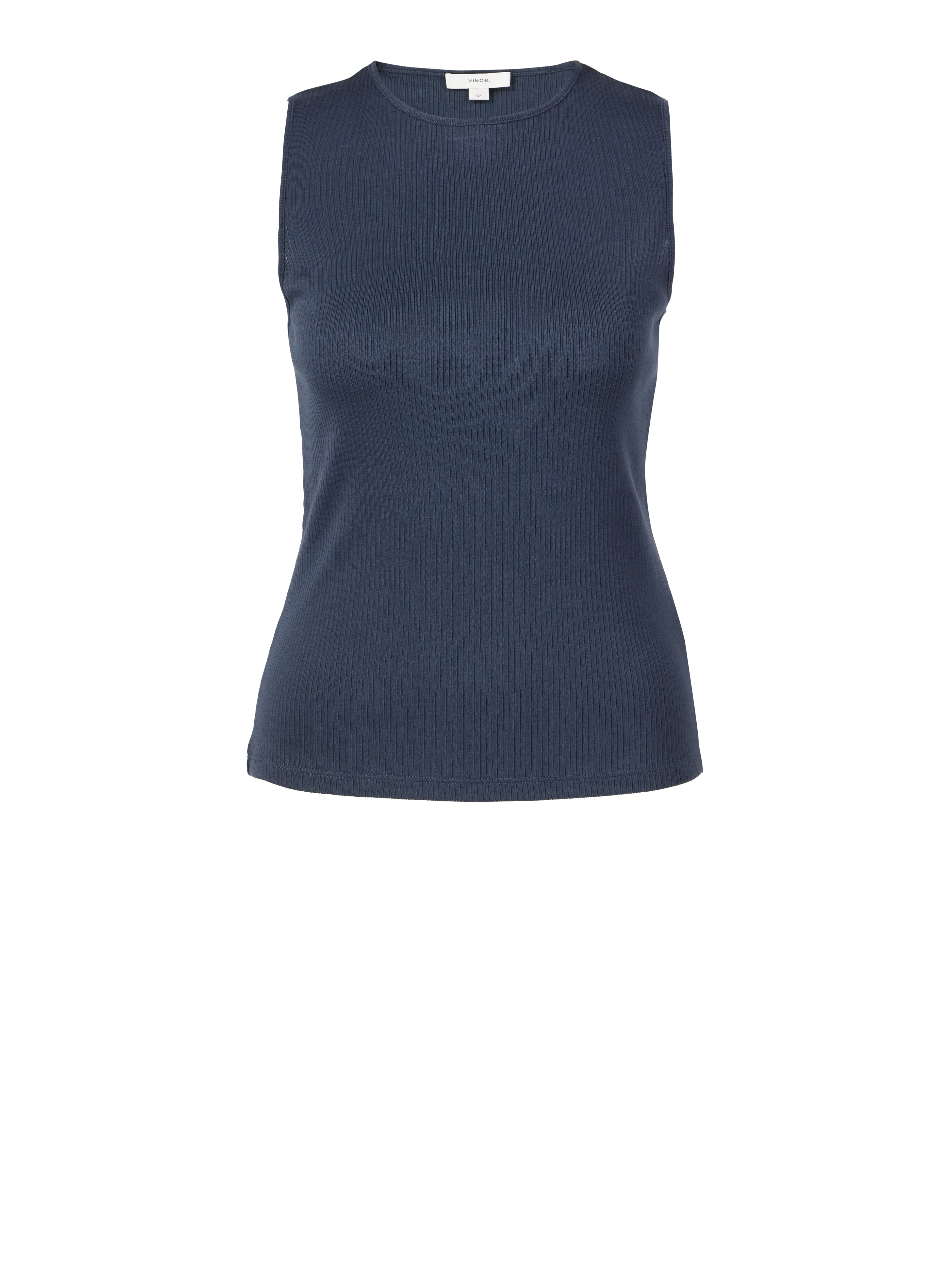 Tanktop 'Rib Shell' Marineblau