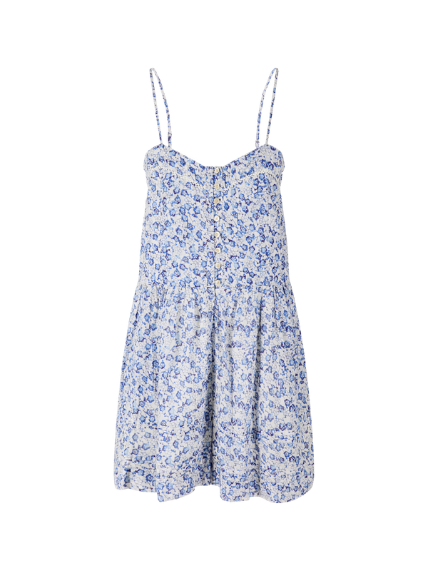 Floraler Jumpsuit 'Vickia' Blau