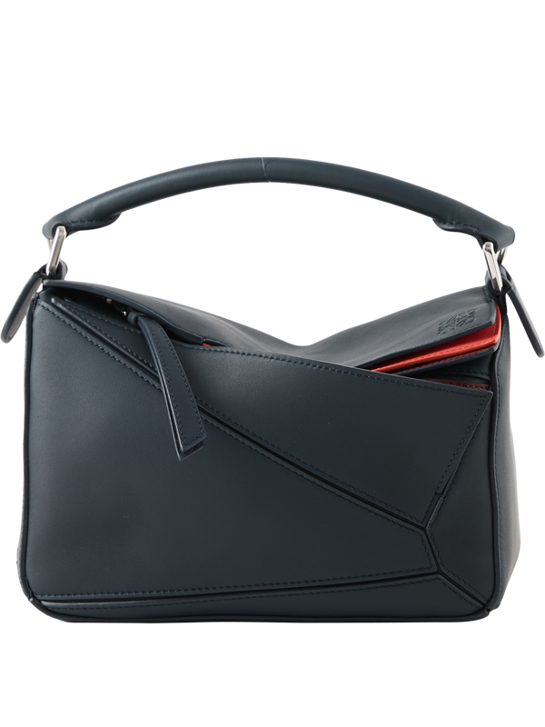 Handtasche 'Puzzle Layers S' Multicolor/Deep Navy
