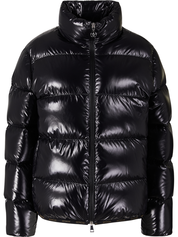 'Abbadia' Short Down Jacket – Black