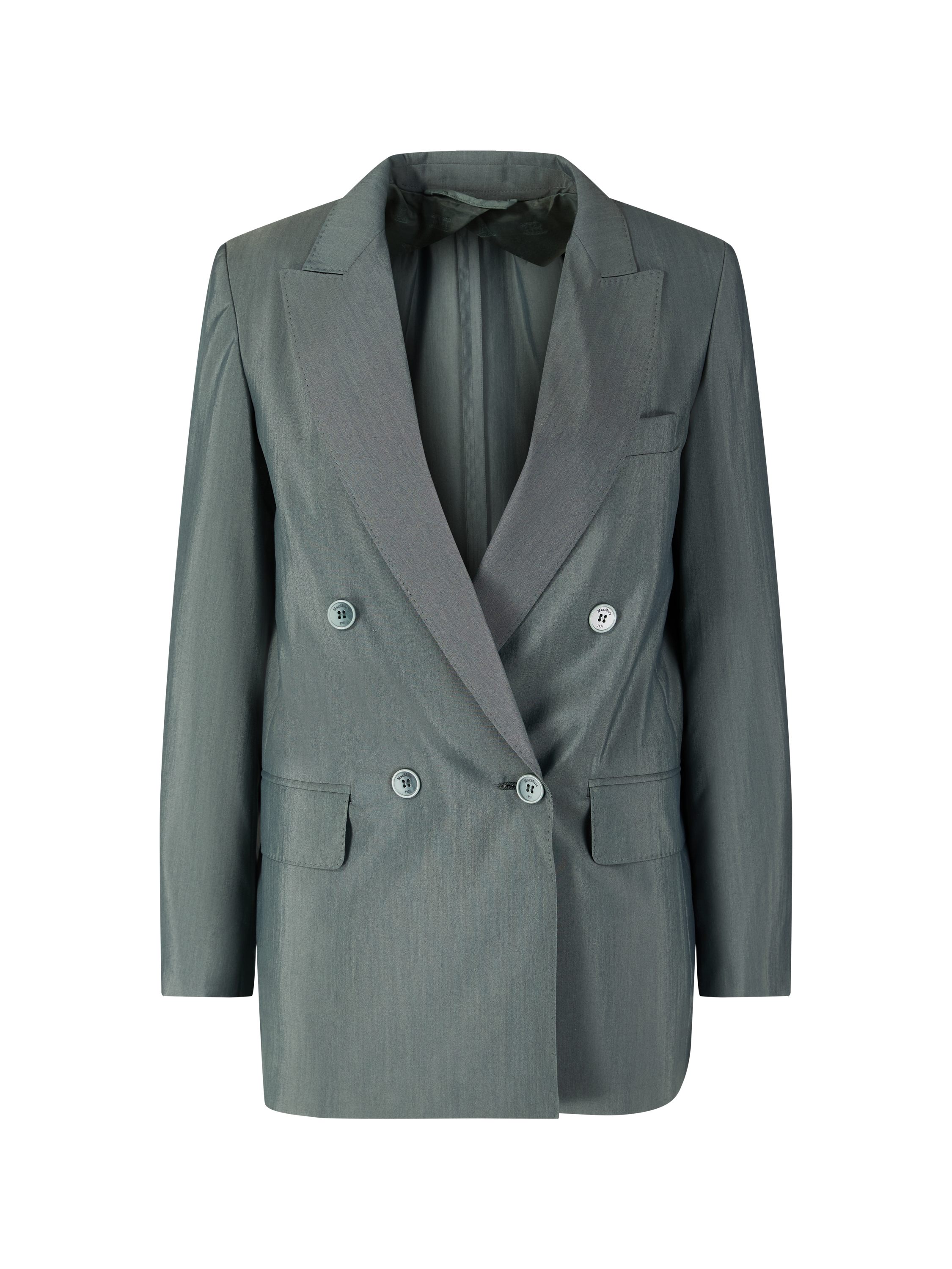 Woll-Seidenblazer 'Albata' Khaki